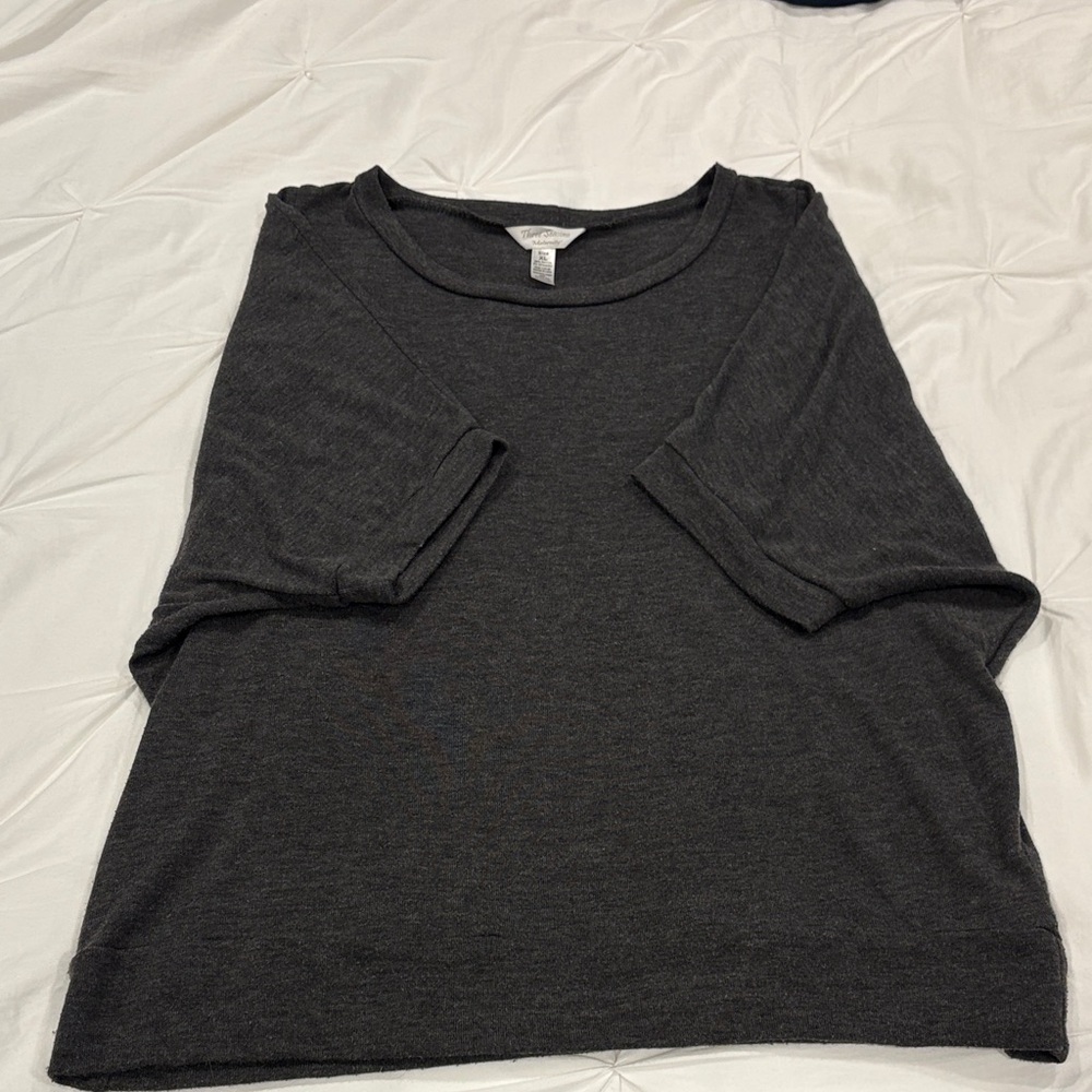 Women's gray maternity Top